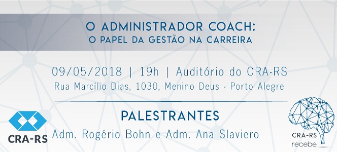 Não perca o próximo CRA-RS Recebe! Não perca o próximo CRA-RS Recebe!