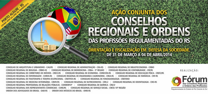 Porto Alegre recebe orientação e fiscalização para a Copa do Mundo Porto Alegre recebe orientação e fiscalização para a Copa do Mundo